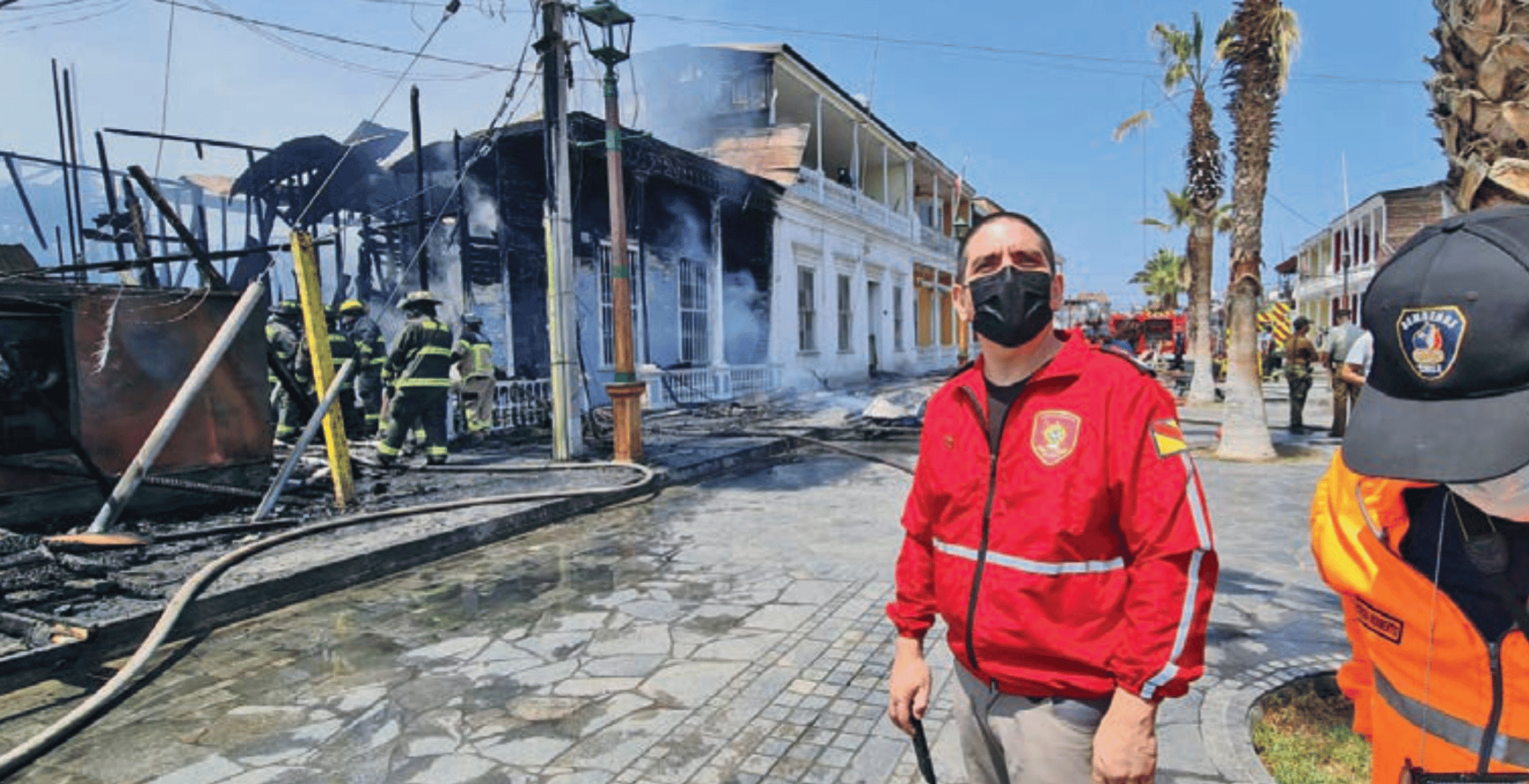 Incendio Chile