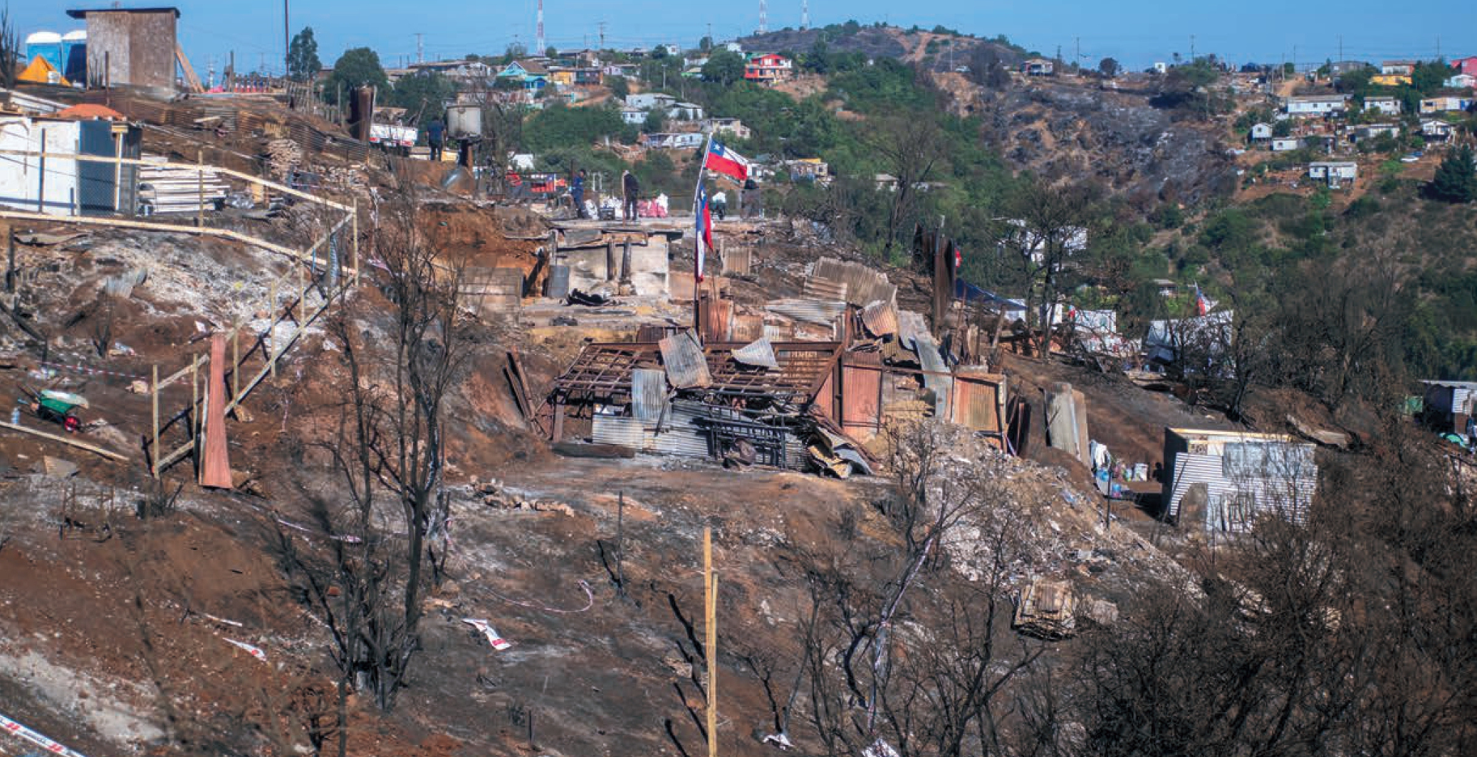 Incendios forestales en Chile
